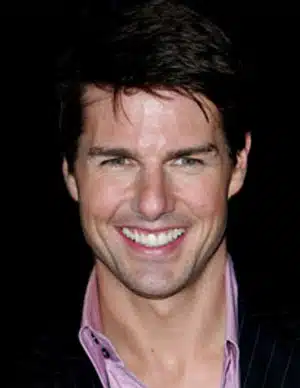 Tom Cruise Natural Green Eyes
