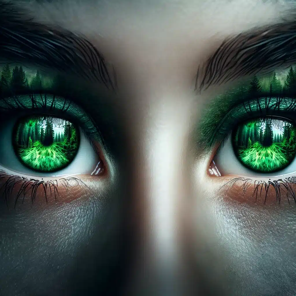 Forest Green Eyes