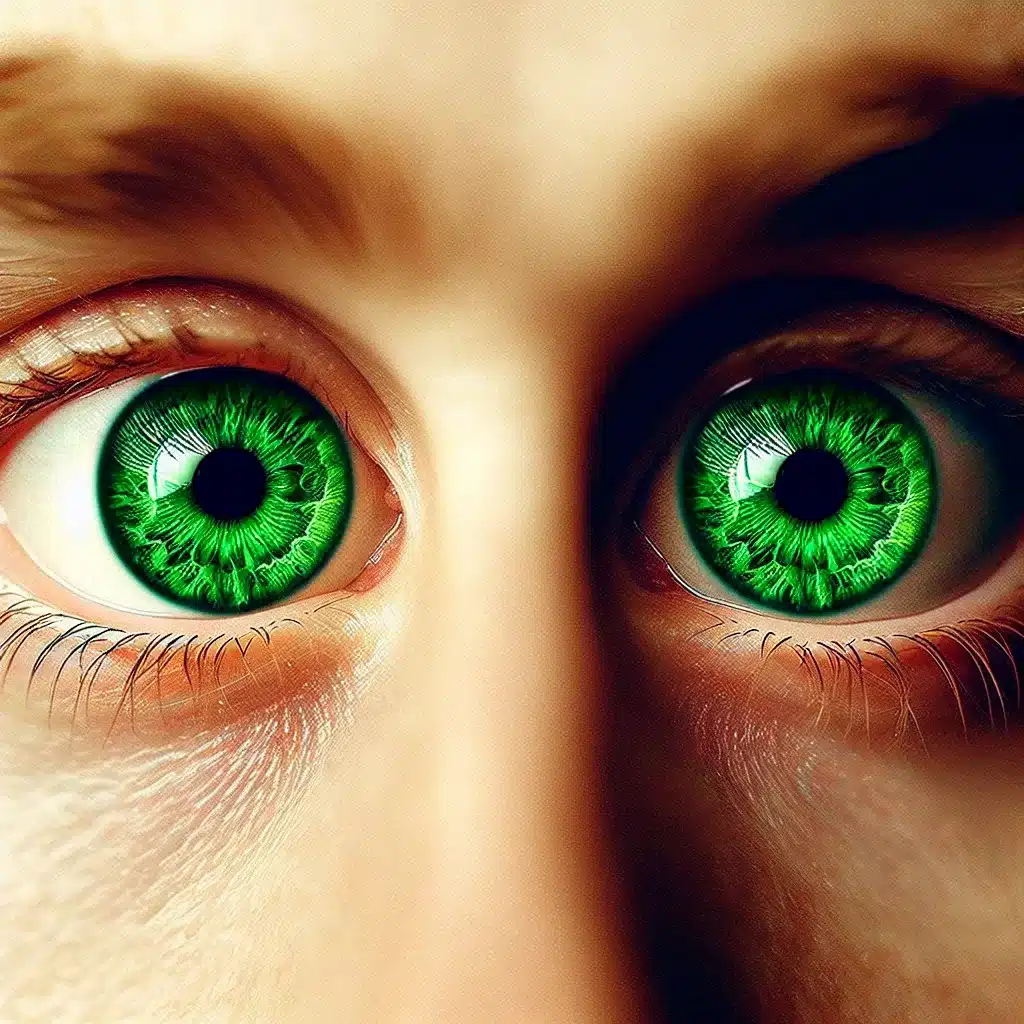 Deep Green Eyes